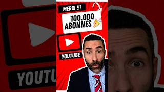 Un immense merci pour les 100 000 abonnés ! #lawia #formationavocat