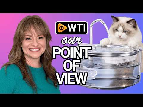Tomxcute Glass Cat Water Fountain - WTI product video review