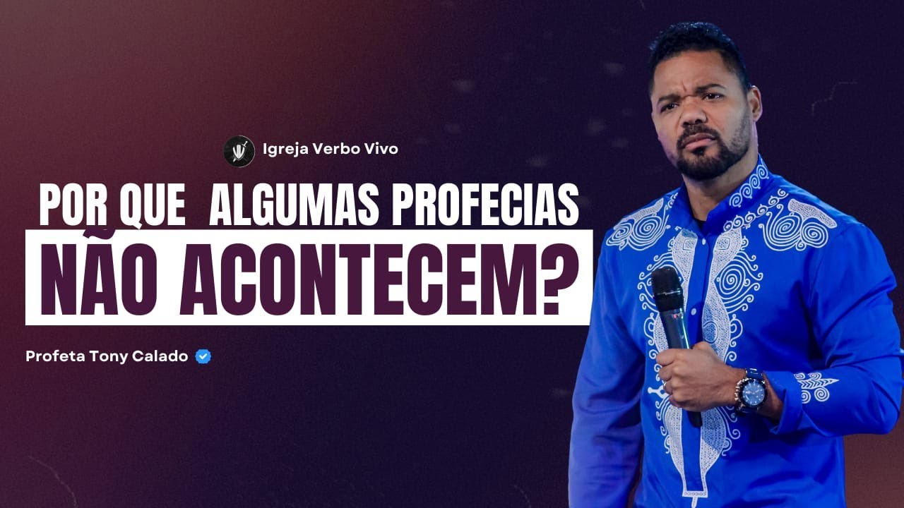 Se a Tua Profecia Não Aconteceu, Não Culpe os Profetas. Nem Todos São Falsos! | Tony Calado