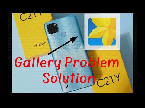 Realme C21-Y  Gallery solution // Gallery option soution // In Details