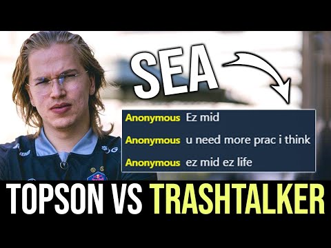 Topson meets HATER on SEA — "ez mid ez life"