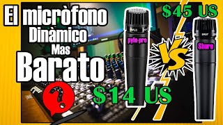 Video thumbnail for Pyle-Pro PDMIC78 VS Shure SM57 - El micrófono Dinámico mas barato - Comparativa - Test - PARTE 2 by SAUL GARCIA LOPEZ