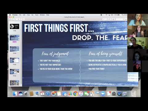 Team Fearless Team Call with Celine Bacardi