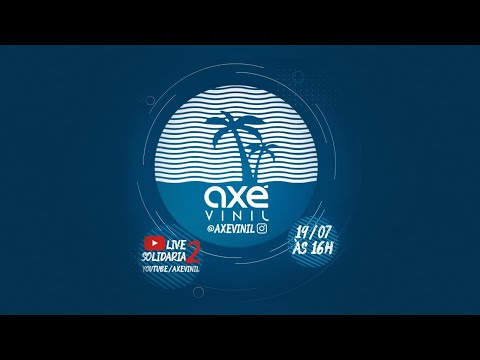 Live Solidaria 2 Axé Vinil  #FiqueEmCasa e  #CanteComigo