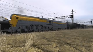 Trainz 2019 Triple Header, C&O L1 Streamlined Hudson, B&O P7 Cincinnatian, NYC J3a Dreyfuss Hudson.