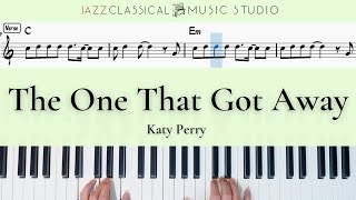 Download lagu The One That Got Away - Katy Perry | Piano Tutorial (EASY) | WITH Music Sheet | JCMS mp3