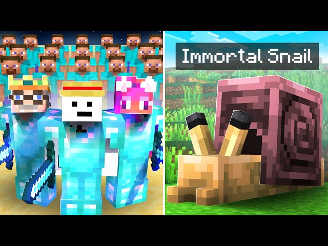 100 Players vs The Immortal Snail SDDEFAULT Thumbnail