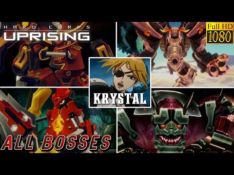 Hard Corps: Uprising (Xbox 360) Krystal All Boss Fights (Rising Mode) - No Commentary