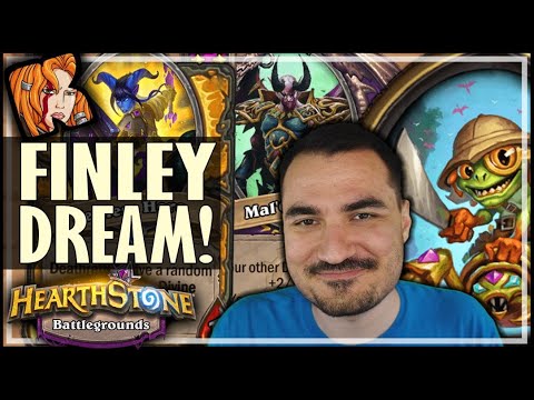 MY 100% DREAM FINLEY RUN! - Hearthstone Battlegrounds