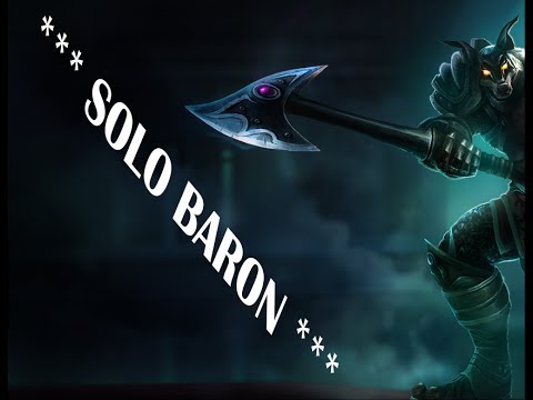 Nasus op BARON SOLO 1k stacks 1 hit 100% heal 50th min of the game