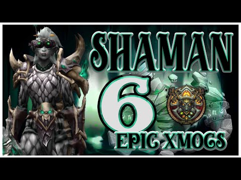 World of Warcraft Shadowlands - 6 Unique Shaman Transmog Sets