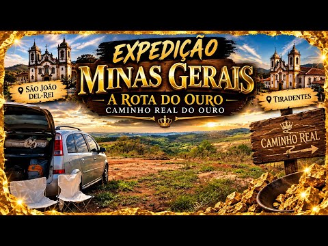 EXPEDIÇÃO MINAS, CAMINHO DO OURO / OS BANDEIRANTES PAULISTAS ( EP. 01 )