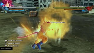 Daima SSJ4 Goku Heat Wave Break Combo | Dragon Ball Xenoverse 2