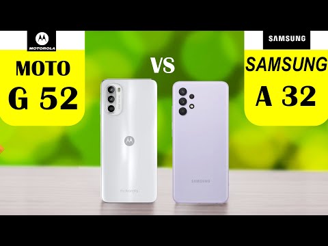 Samsung galaxy a32 vs moto g52