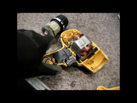 Ремонт редуктора сетевого шуруповерта, треск при работеRepair of gear network screwdriver