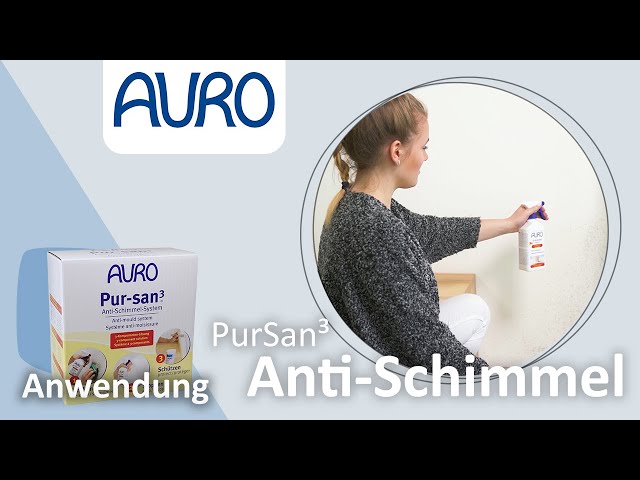 Video Teaser für SCHLUSS mit Schimmelsporen! I Pur-san3 - Das Anti-Schimmel-System I AURO