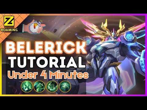 Tutorial de 4 minutos sobre Belerick en Roam || (MLBB S37) 2025