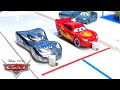 Lightning McQueen Challenges Racers At Salt Flats Pixar Cars