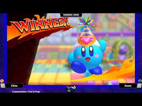Chino (Staff/Wrestler) vs Asuna (Bomb/Artist) - Kirby Fighters India Tournament #9