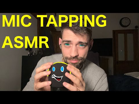 Mic Tapping ASMR - (tapping, whispering scratching MAX gain LISAN AL GIAB)