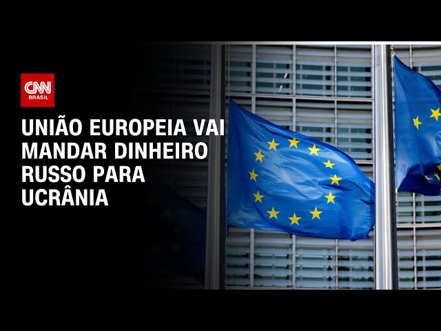 União Europeia vai mandar dinheiro russo para Ucrânia | LIVE CNN