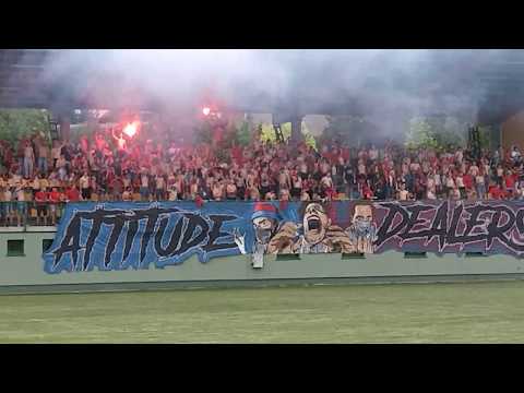 AWANS JEST NASZ - doping kibiców Odry Wodzisław w Marklowicach 8 czerwca 2019