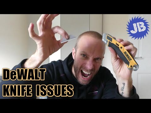 Blade release issues with the DeWalt retractable knife