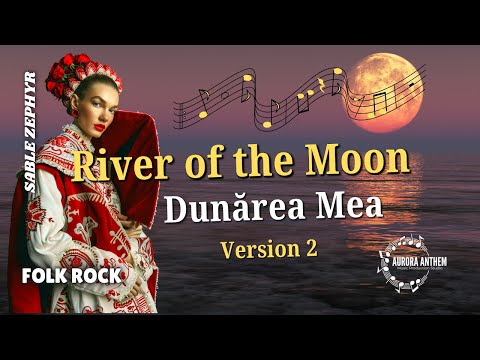 SABLE ZEPHYR | River of the Moon | Dunărea Mea | Folk Rock Version 2 | English & Romanian Lyrics