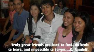 Good friends are hard to find