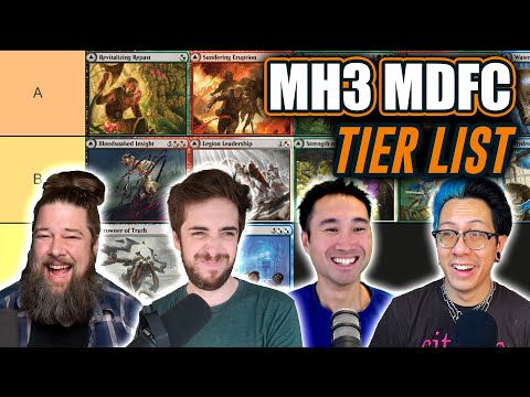 Modern Horizons 3 MDFC Tier List | Commander Clash Podcast 151
