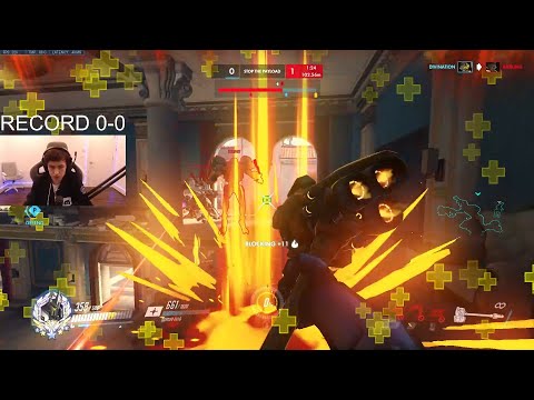 Reinhardt Buffed! SUPER INSANE REINHARDT GAMEPLAY OVERWATCH SEASON 32 TOP 500