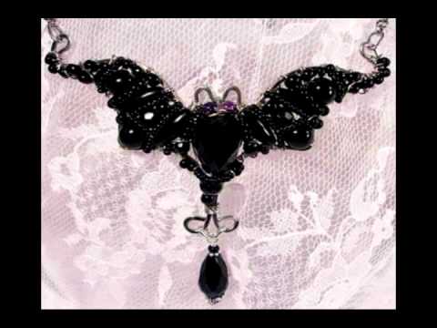 Eyescream Gothic Jewelry - Original Bat Jewelry Creations - Dark Muse music - LUST