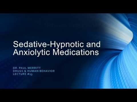 Sedative Hypnotics - Barbiturates