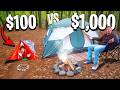 100 Vs 1 000 CAMPSITES