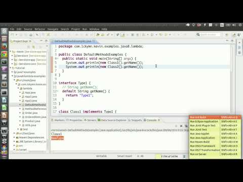 Java 8 Lambda Expressions Method References And Default Methods Default Methods 5 9