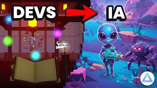 IA vs PROFESIONALES 🎮 – Mi EXPERIENCIA en el Reto de RiseDev (Crear Un VIDEOJUEGO sin comunicarnos)💥