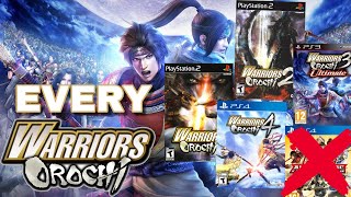 I Played EVERY Warriors Orochi Game... (And Ranked Them)
