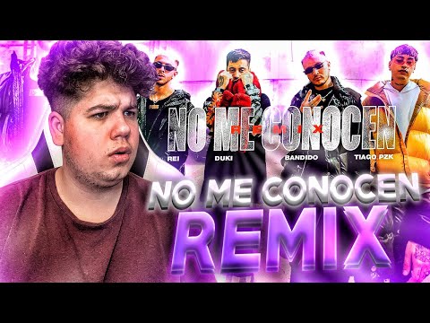 ARGENTINA EN LA CASA 🇦🇷🔥 REACCION a NO ME CONOCEN (REMIX) - BANDIDO, DUKI, REI, TIAGO PZK