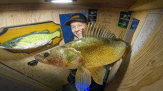 Building The Most Ridiculous Ice Fishing Shack!