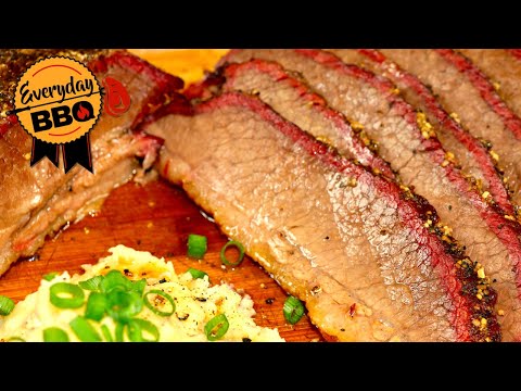Smoked Brisket on the Camp Chef SmokePro SG - How to make Smoked Beef Brisket - EASY Brisket Recipe