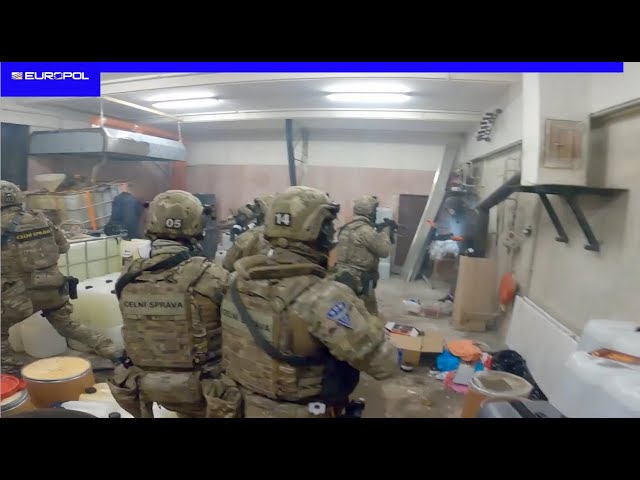 La Policía Nacional participa en la mayor operación realizada contra drogas sintéticas en la Unión Europea