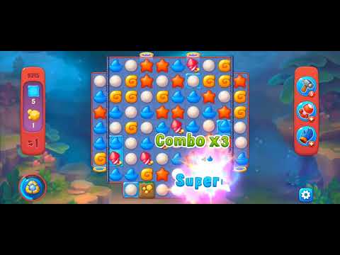 Fishdom Hard Level 9215 (with Hammer)