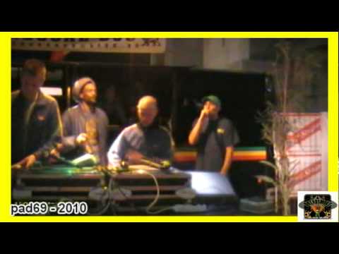 BUSH CHEMISTS ls CHAZBO (uk) ft culture freeman & king general - zion dub combination 1&2 @ 4-9-2010