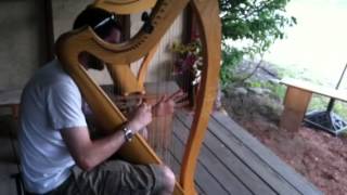 Renaissance Faire harp by Soulstrings Harpestry