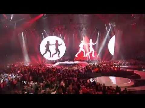 Jedward perform Lipstick in Eurovision song contest 2011