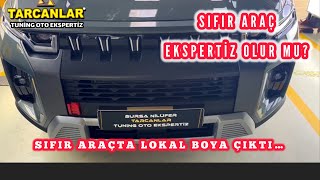 Sıfır aldığı araçta boya çıktı  (Bursa Tarcanlar Ekspertiz )