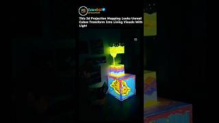 3D Projection Mapping on Cubes | Mind-Bending Visual Tech Setup Explained #futuregrid,
