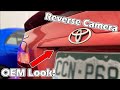 2003 2008 Corolla OEM Style Reverse Camera Install