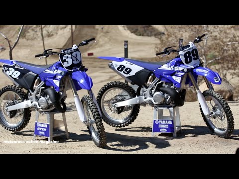 First Ride 2015 Yamaha YZ125 & YZ250 2 Strokes Motocross Action Magazine
