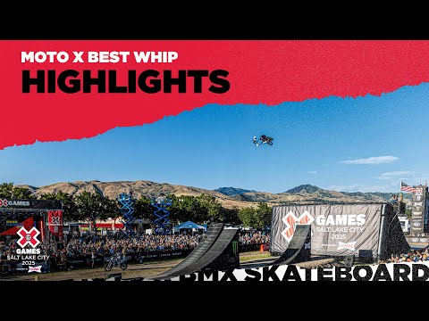BEST OF Moto X Best Whip | X Games Salt Lake City 2025